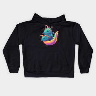 Narwhal Fathers Day Kids Hoodie